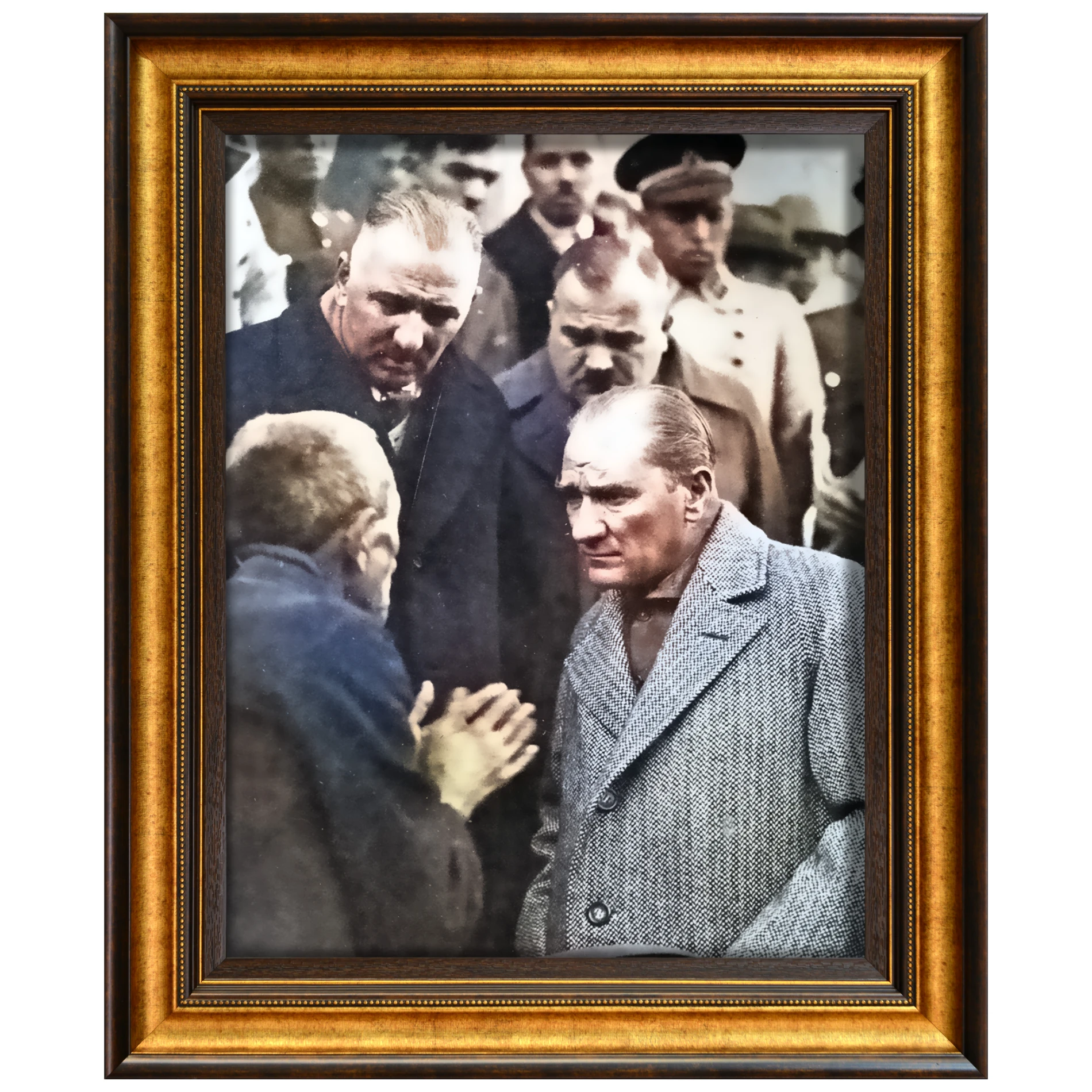 Statik Tutunma Özellikli Tablo - Poster Atatürk (Model- 23) 