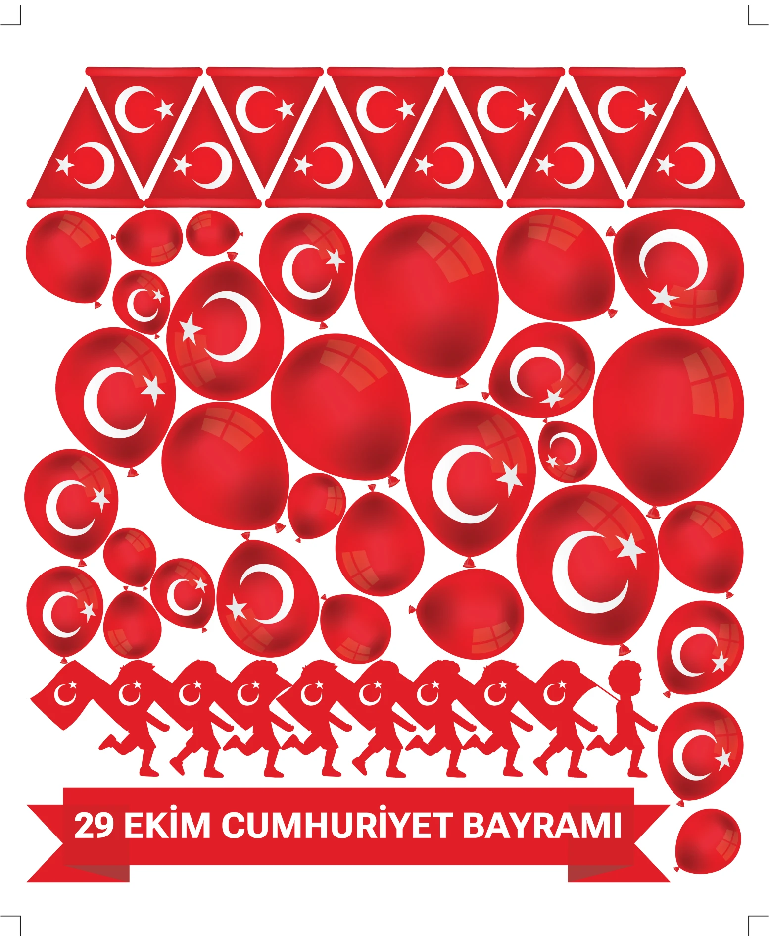 29 Ekim Sticker Set 