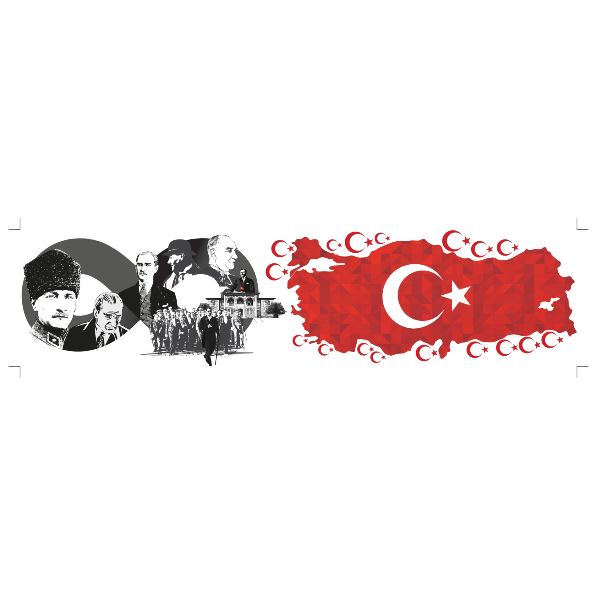 Atatürk Sticker (Model-1) 