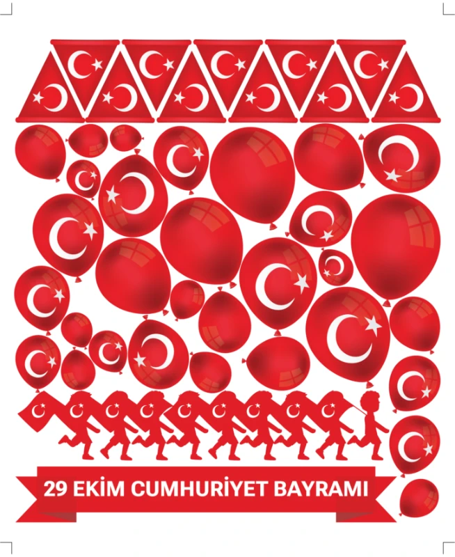 29 Ekim Sticker Set