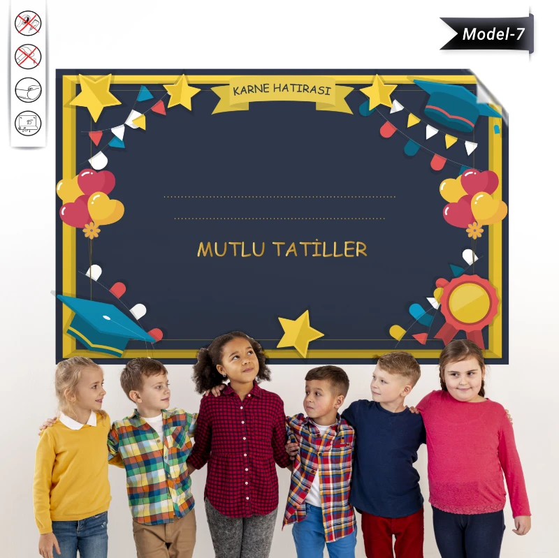 Statik Tutunma Özellikli Karne Hatırası (Model -7)