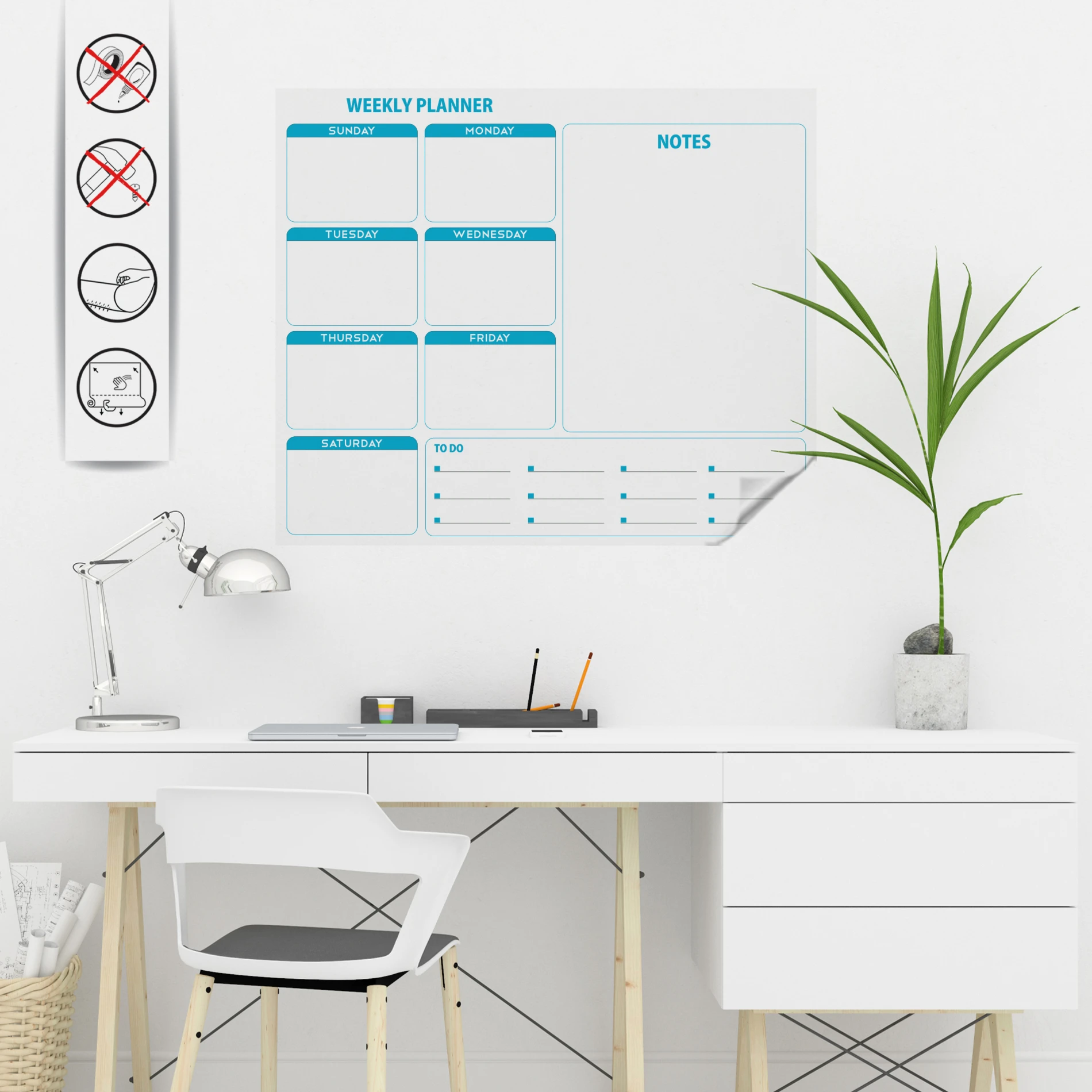 Statik Kağıt Weekly Planner