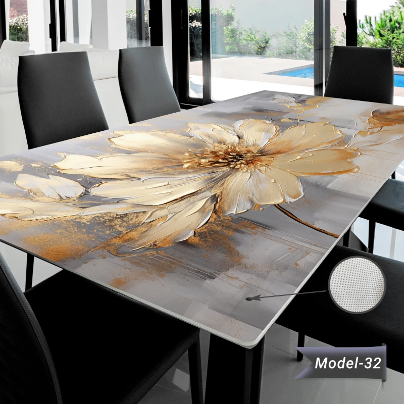 Yapışkanlı Desenli Masa - Sehpa Kaplama (Model- 32)