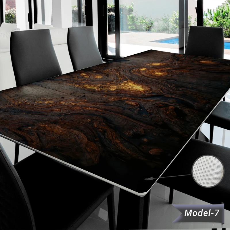 Yapışkanlı Desenli Masa - Sehpa Kaplama (Model- 7)