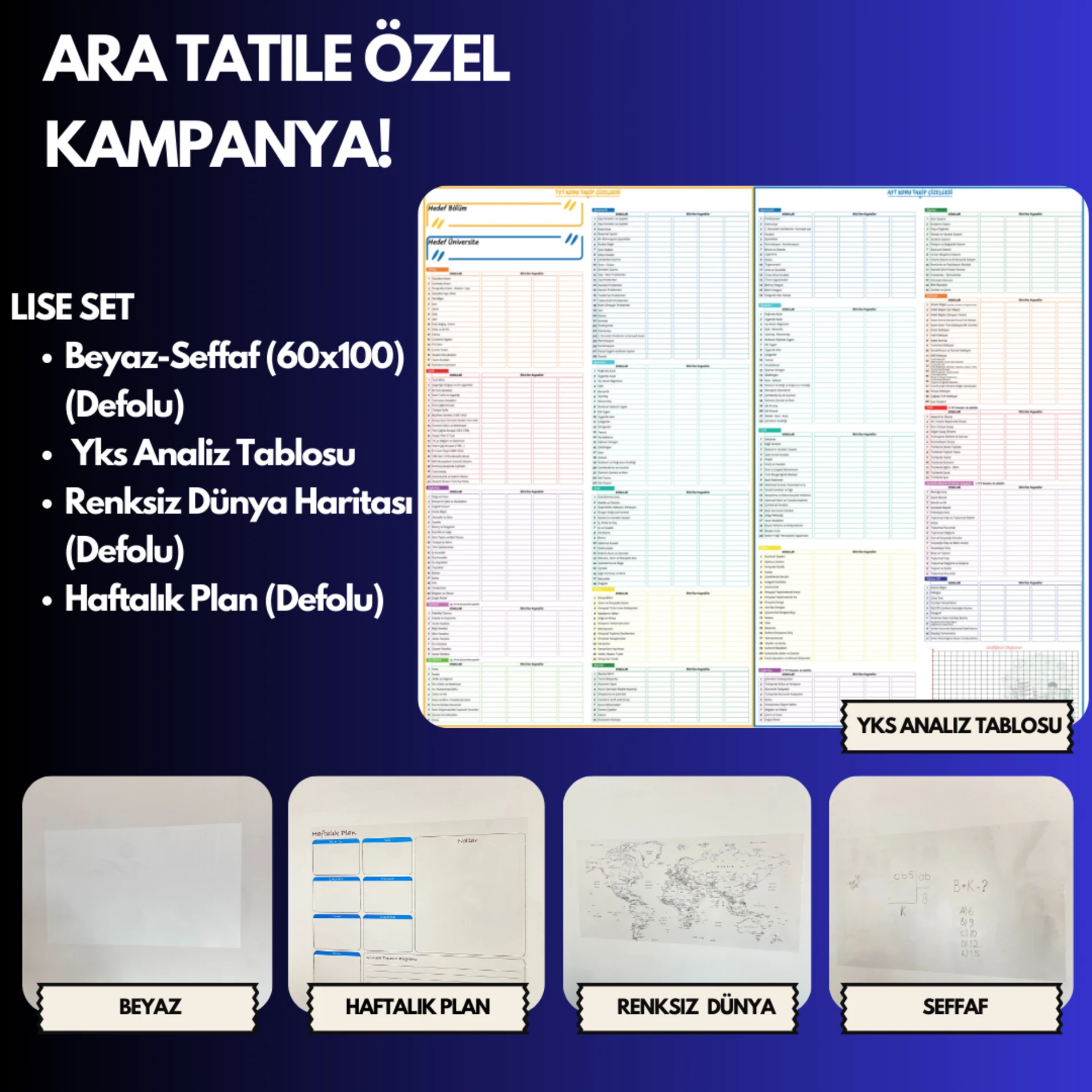 Ara Tatile Özel Kampanya 