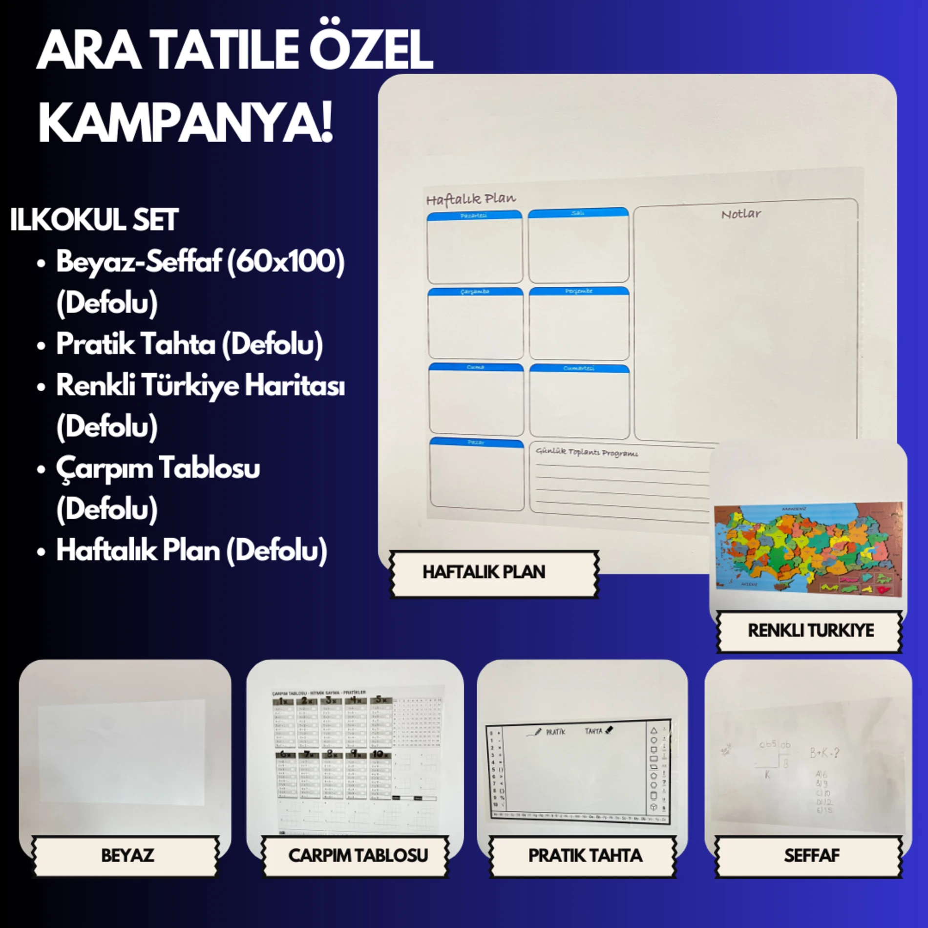 Ara Tatile Özel Kampanya