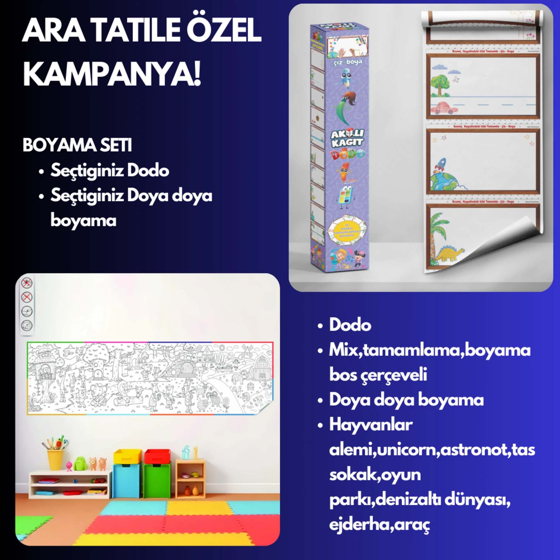 Ara Tatile Özel Kampanya 