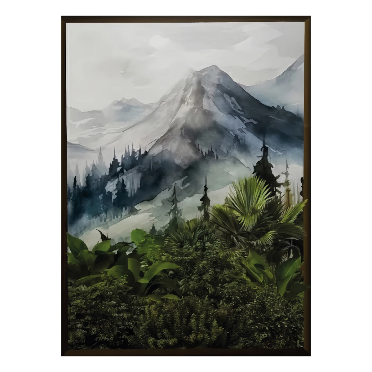 Statik Tutunma Özellikli Tablo - Poster Manzara (Model-92) 