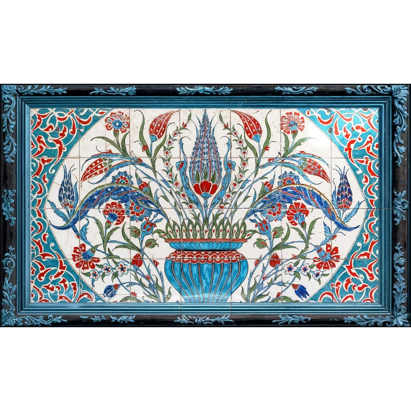 Statik Tutunma Özellikli Tablo - Poster Çini (Model- 11)