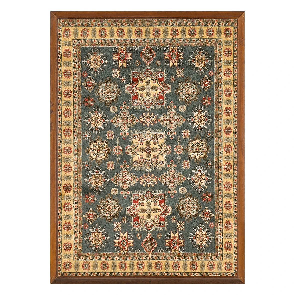 Statik Tutunma Özellikli Tablo - Poster Halı Desen (Model- 1) 