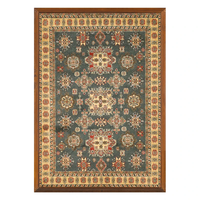 Statik Tutunma Özellikli Tablo - Poster Halı Desen (Model- 1)