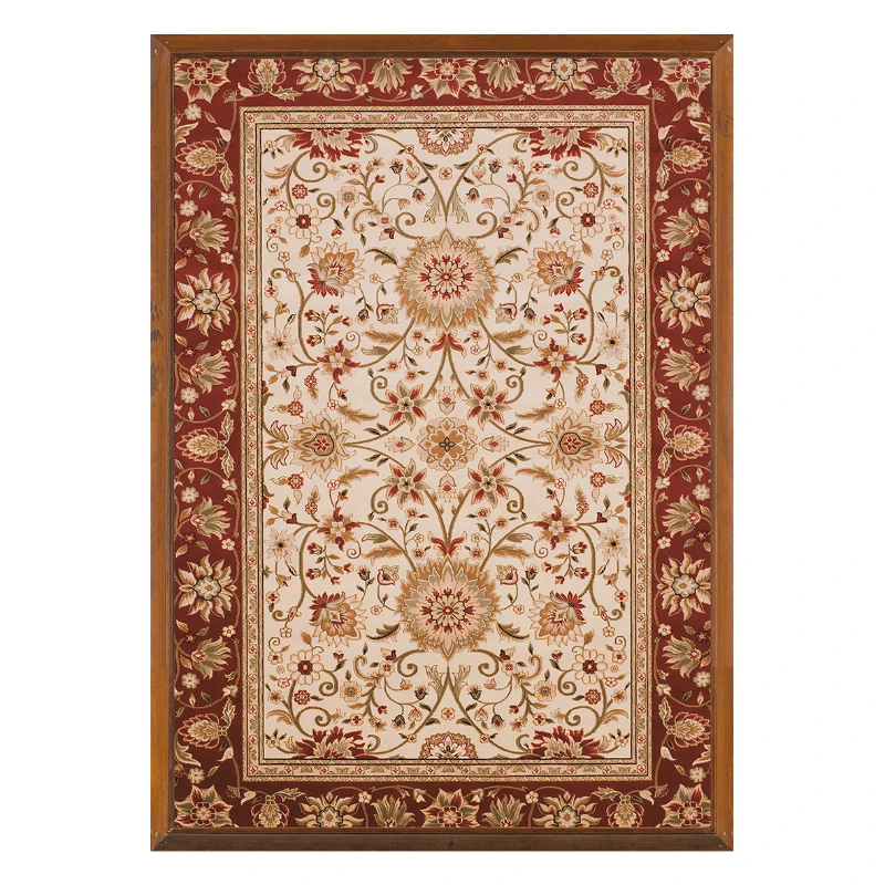 Statik Tutunma Özellikli Tablo - Poster Halı Desen (Model- 6)