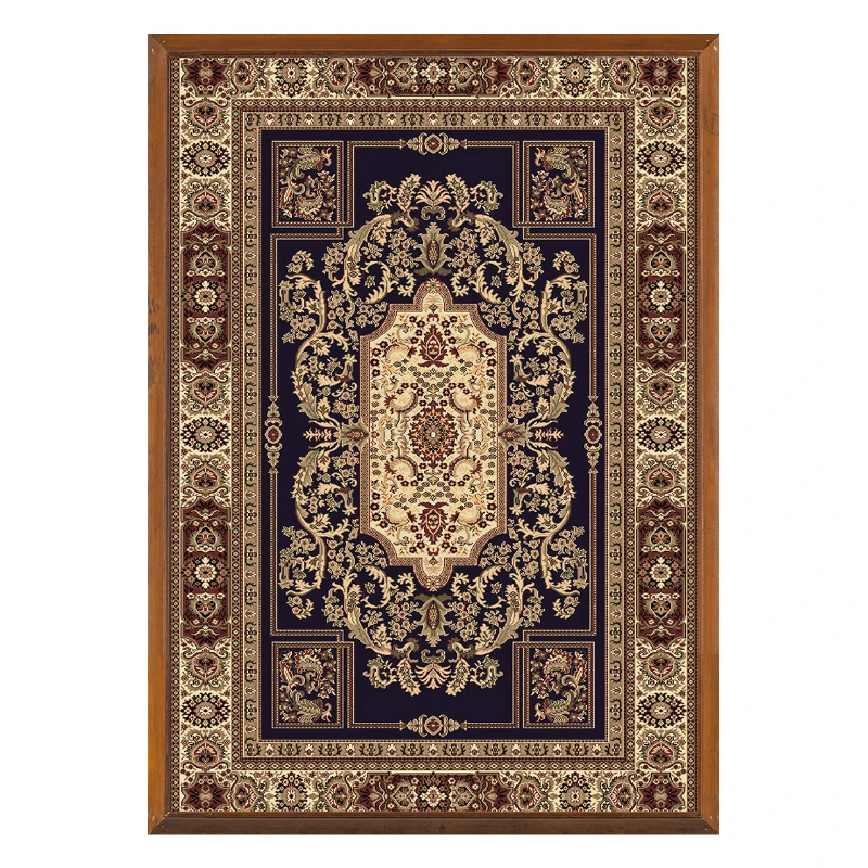 Statik Tutunma Özellikli Tablo - Poster Halı Desen (Model- 7)