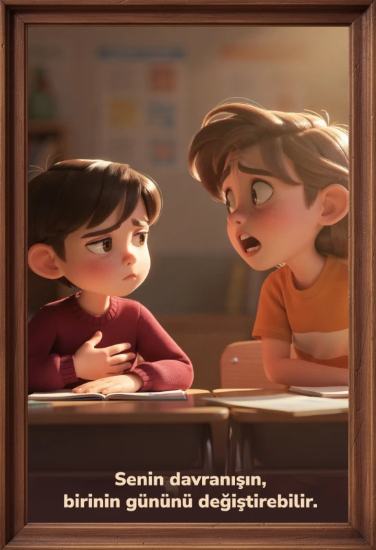 Statik Kağıt Akran Zorbalığı (Model -1)