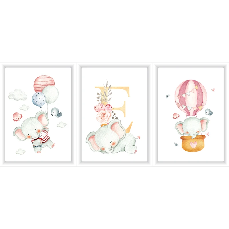 Statik Tutunma Özellikli Tablo - Poster Çocuk Odası (Model-13)