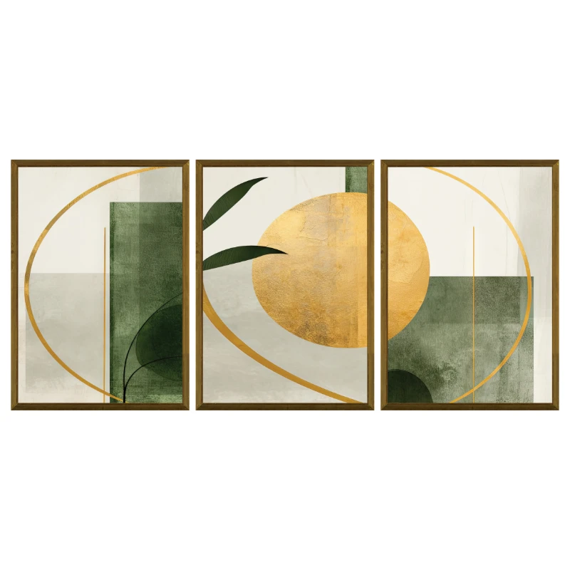 Statik Tutunma Özellikli Tablo - Poster Modern (Model- 7)