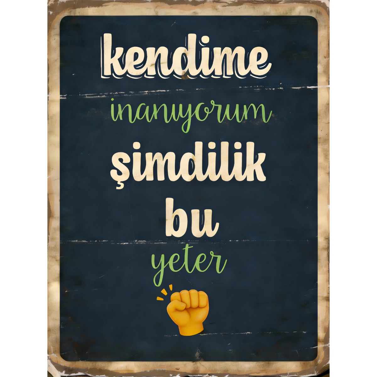 Statik Tutunma Özellikli Tablo - Poster Mizah (Model -5) 