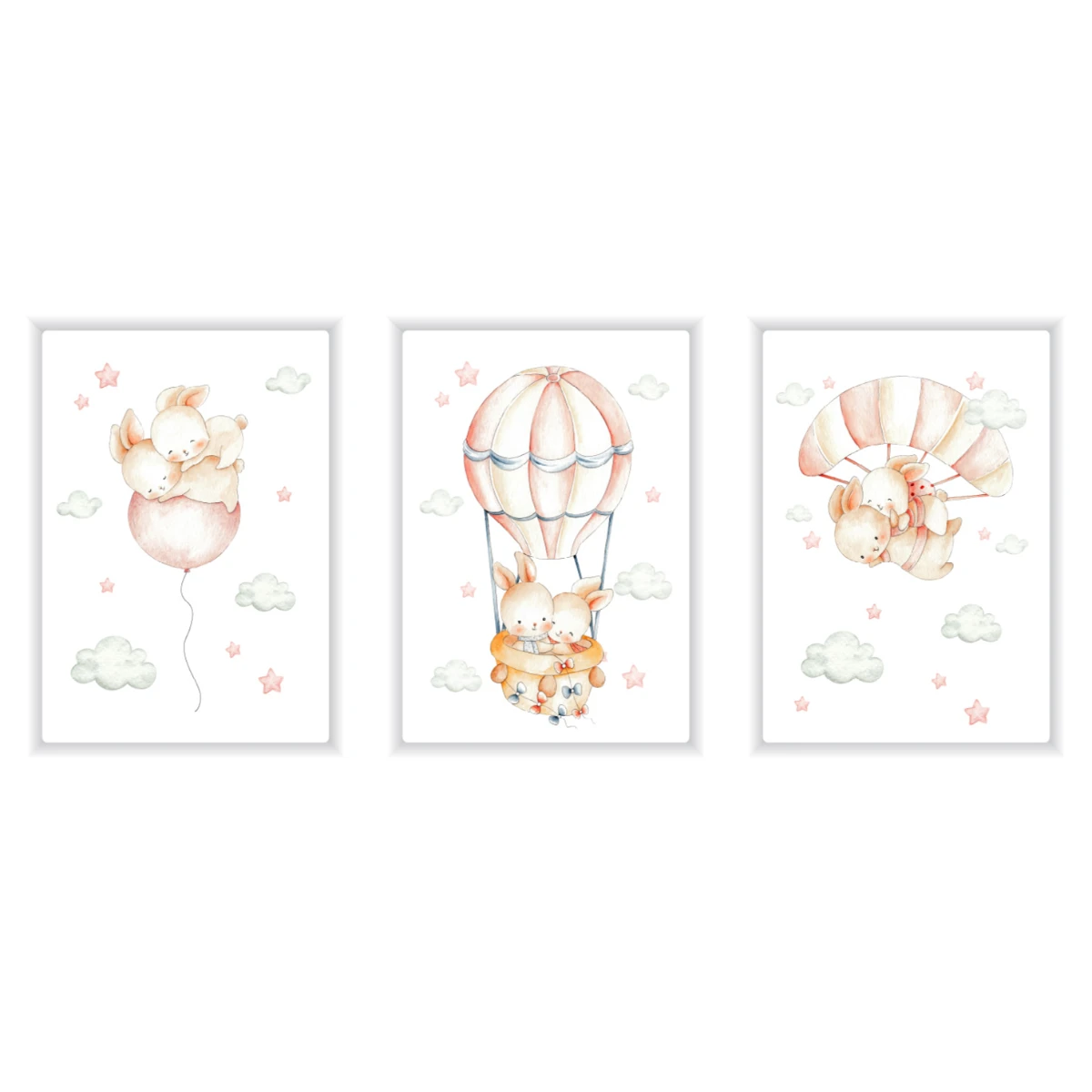 Statik Tutunma Özellikli Tablo - Poster Çocuk Odası (Model-22) 