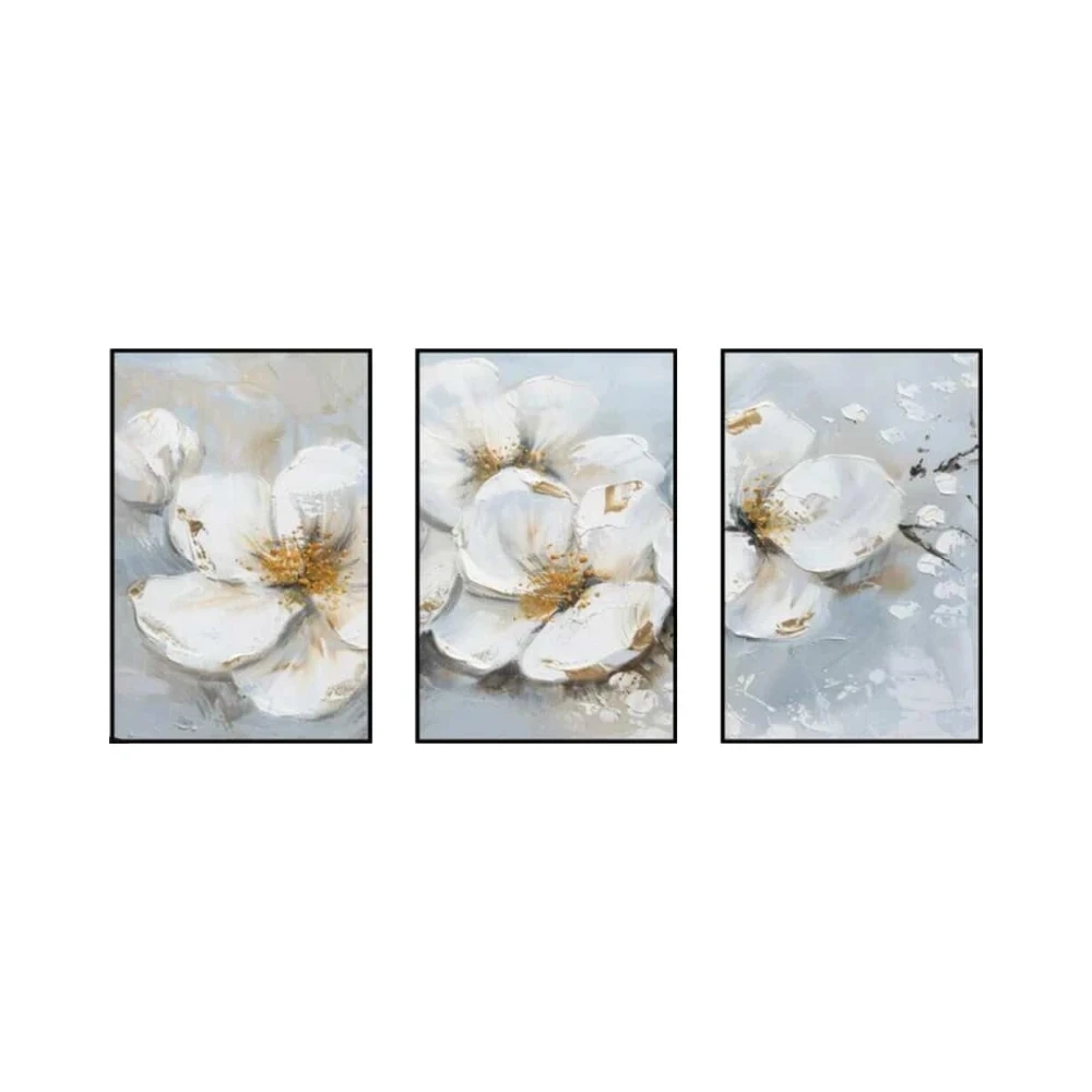 Yapışkanlı Keçe Tablo - Poster Çiçek (Model-88) 
