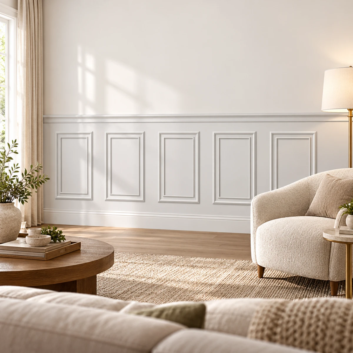 Yapışkanlı Keçe Duvar Kağıdı Çıta Desen (Model - 9045)