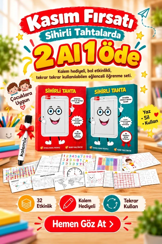 Eğitim Materyali SİHİRLİ TAHTA 