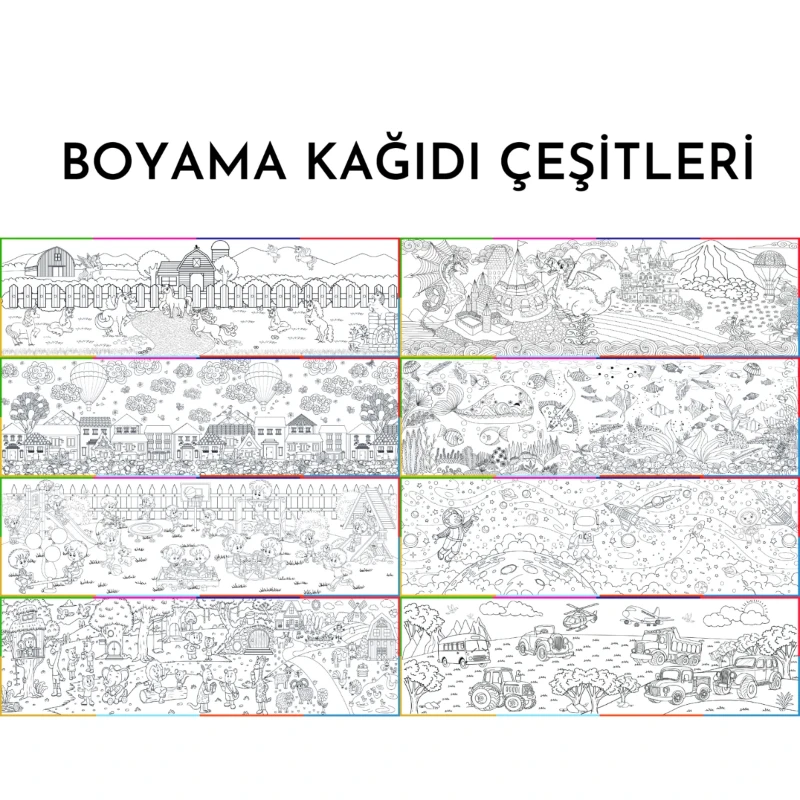 23 Metre Boyama Kağıdı