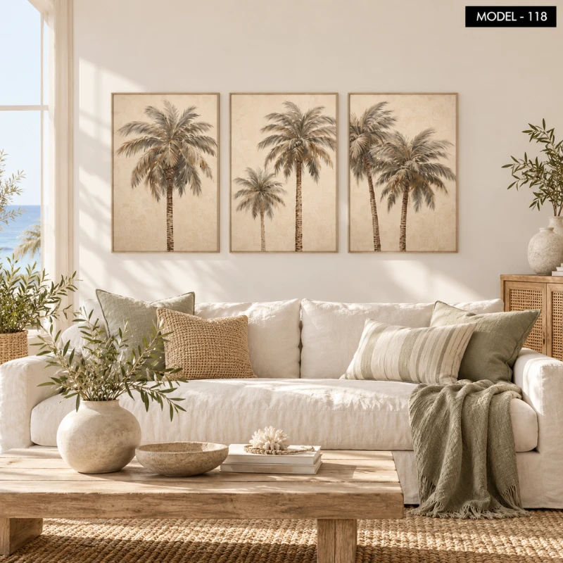 Yapışkanlı Keçe Tablo - Poster Çiçek (Model-118)