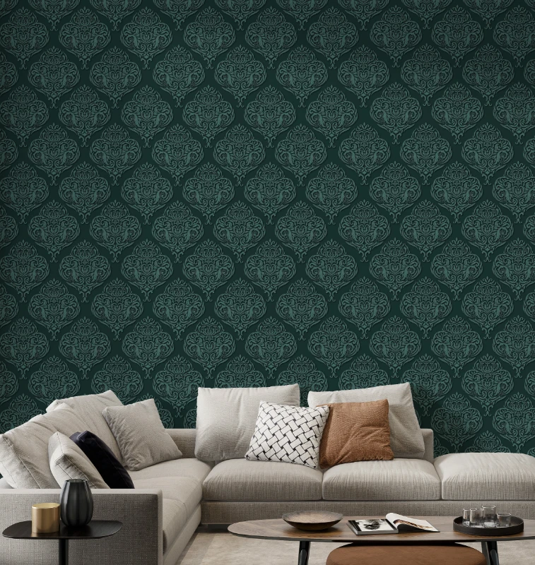 Duvar Kağıdı Çiçek Desen (Model -2054)