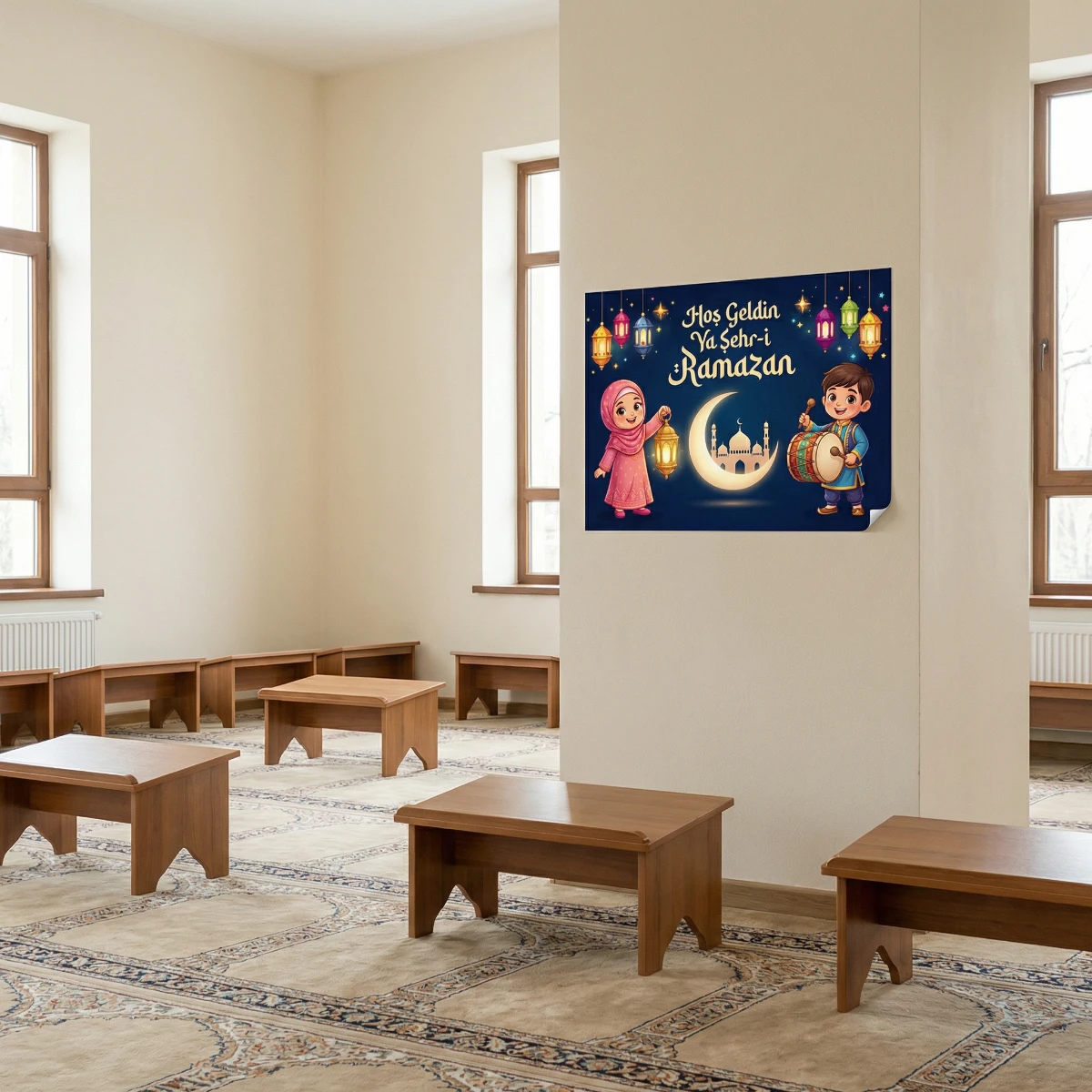 Ramazan Tablo  - Poster Dini (Model- 65)