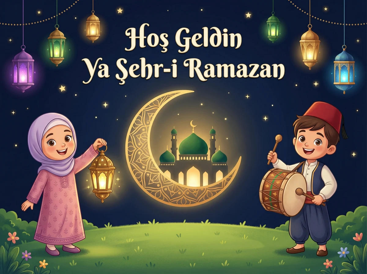 Ramazan Tablo  - Poster Dini (Model- 66) 