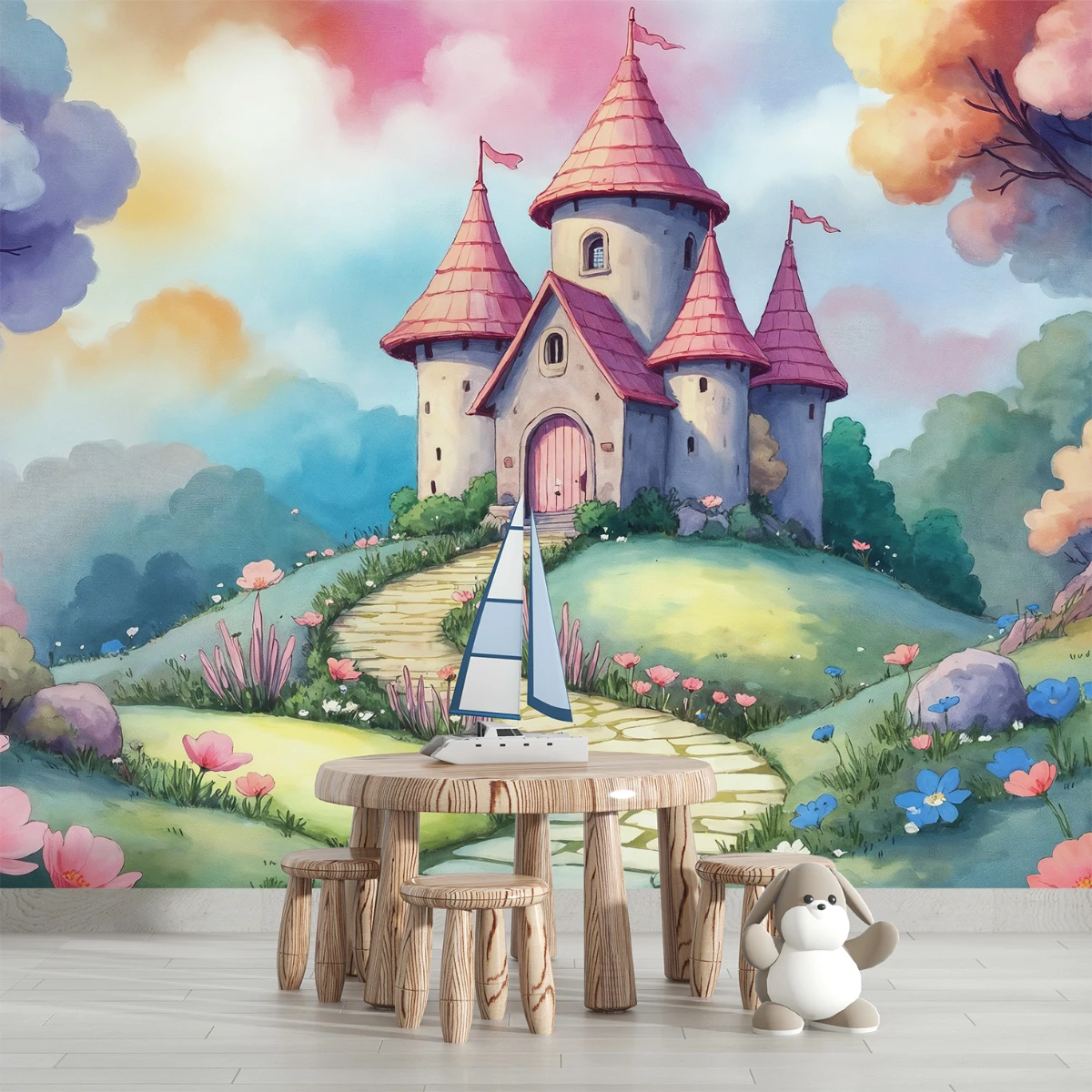 Duvar Kağıdı Çocuk Odası (Model -3047)