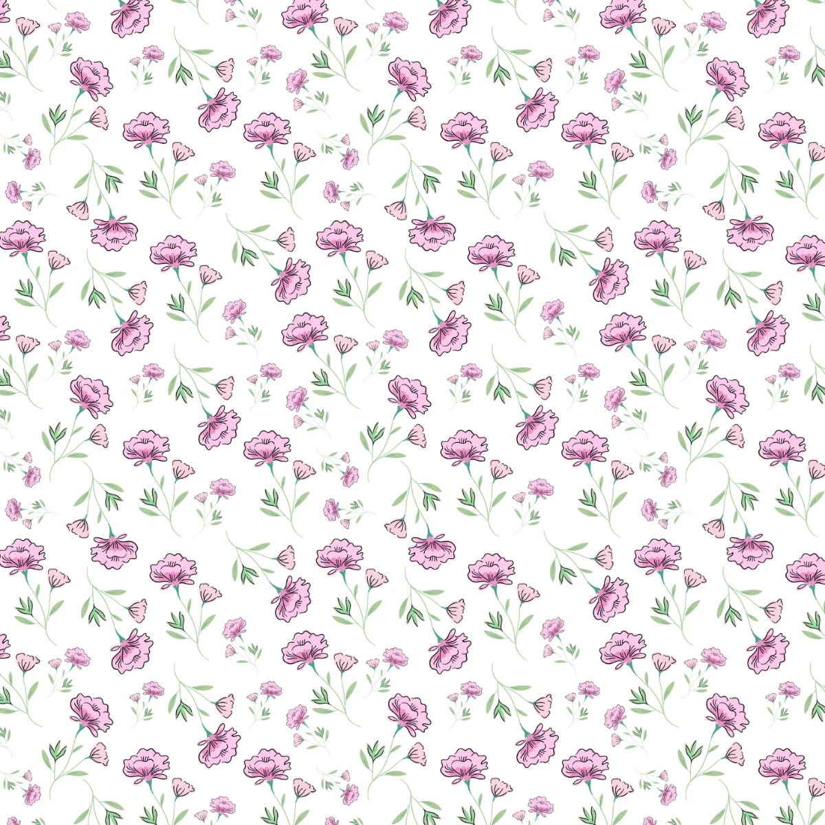 Duvar Kağıdı Çiçek Desen (Model -2053)