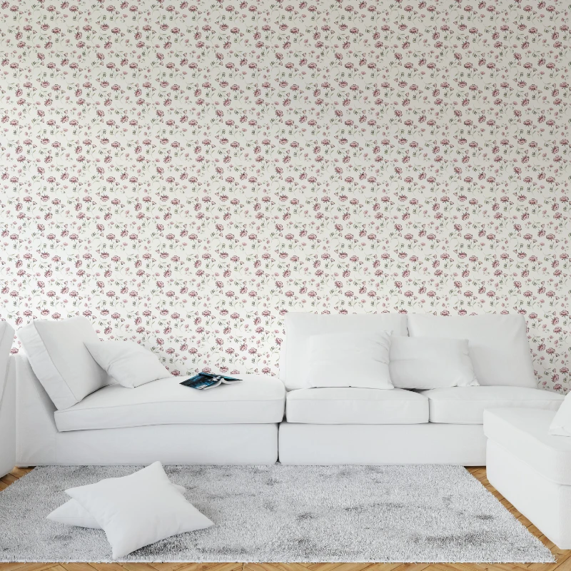 Duvar Kağıdı Çiçek Desen (Model -2053)