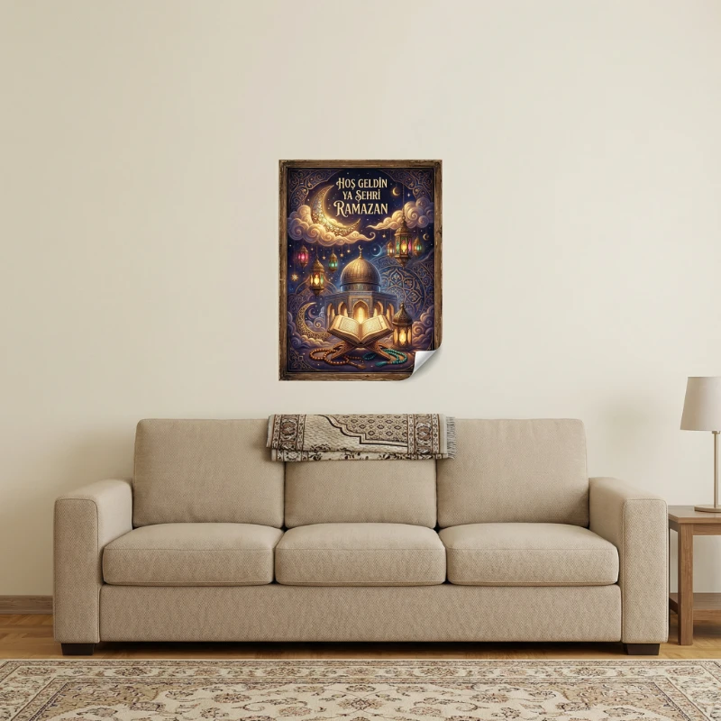 Ramazan Tablo  - Poster Dini (Model- 58)