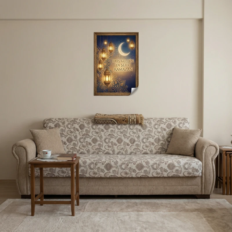 Ramazan Tablo  - Poster Dini (Model- 60)