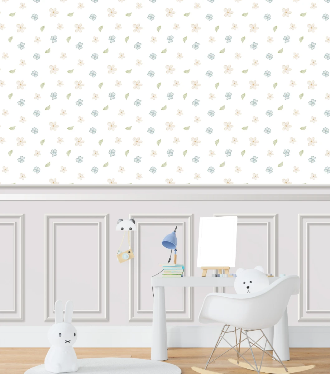 Duvar Kağıdı Çiçek Desen (Model -2058)