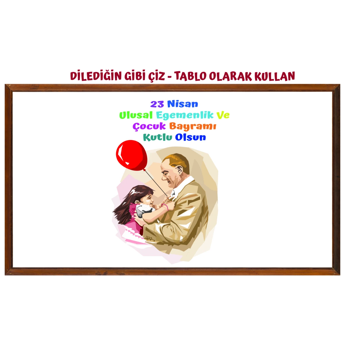 23 Nisan Boyama Kağıdı Tamamlama (Model -2) 