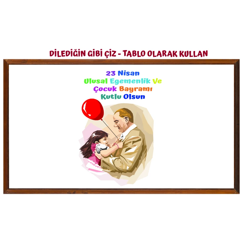 23 Nisan Boyama Kağıdı Tamamlama (Model -2)