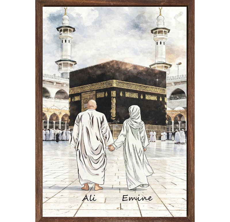 Statik Tutunma Özellikli Tablo  - Poster Dini (Model- 83)