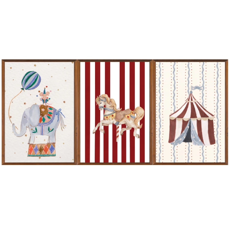 Statik Tutunma Özellikli Tablo - Poster Çocuk Odası (Model- 34)