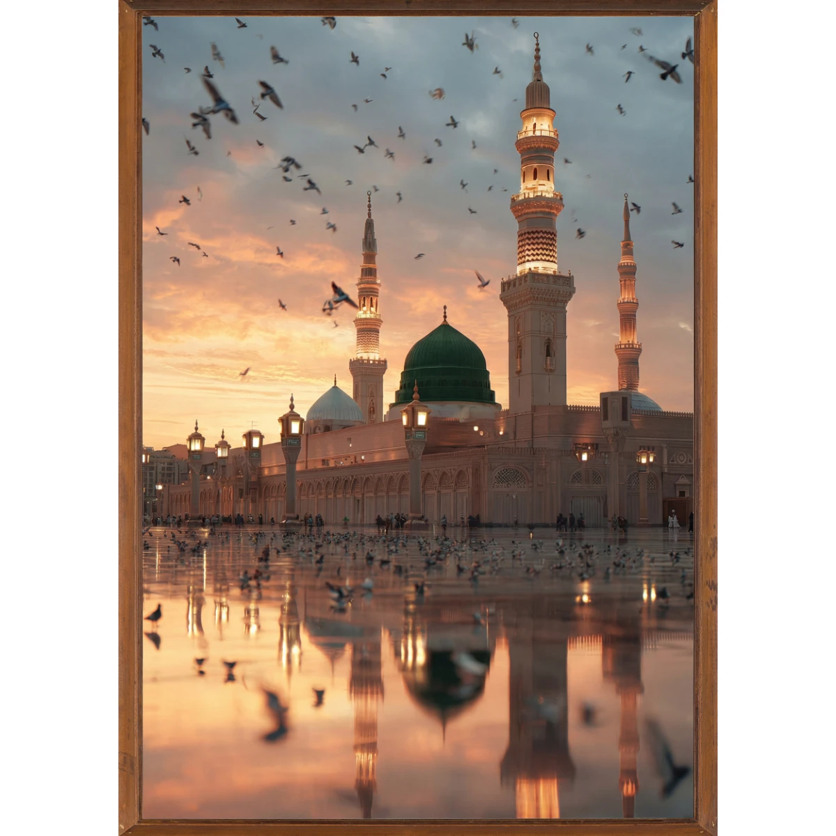 Mescidi Nebevi Tablo  - Poster Dini (Model- 98) 