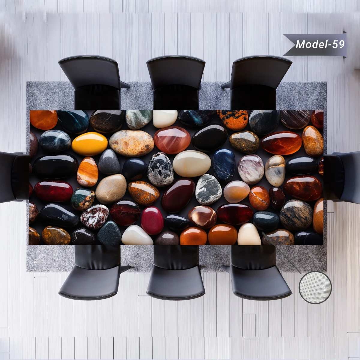 Yapışkanlı Desenli Masa - Sehpa Kaplama (Model- 59)