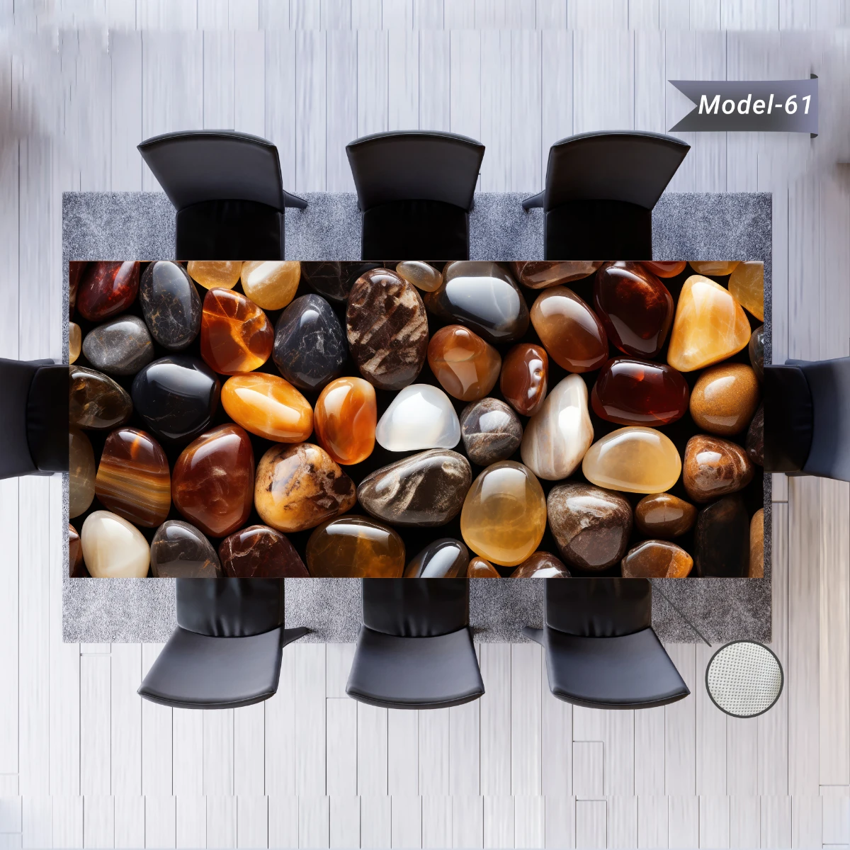 Yapışkanlı Desenli Masa - Sehpa Kaplama (Model- 61)