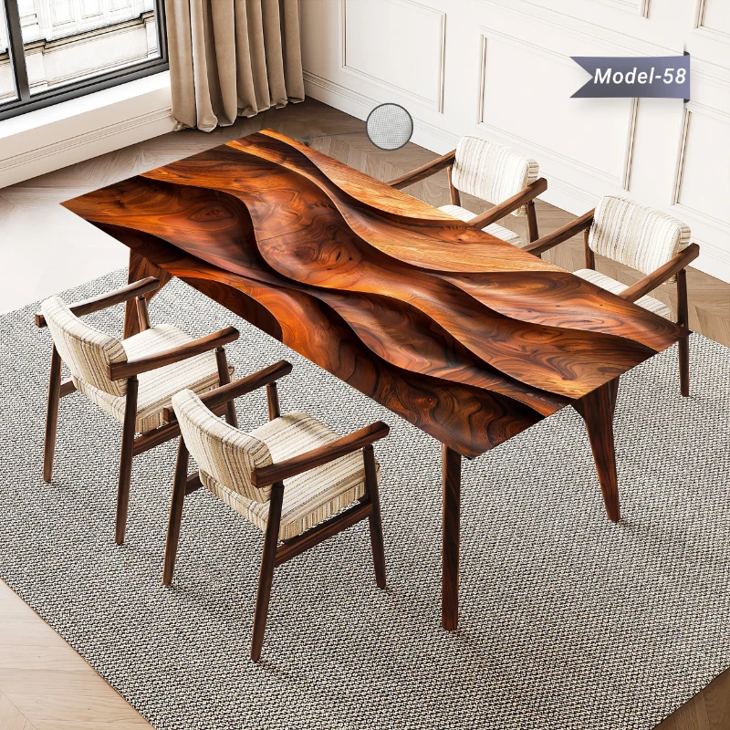 Yapışkanlı Desenli Masa - Sehpa Kaplama (Model- 58)