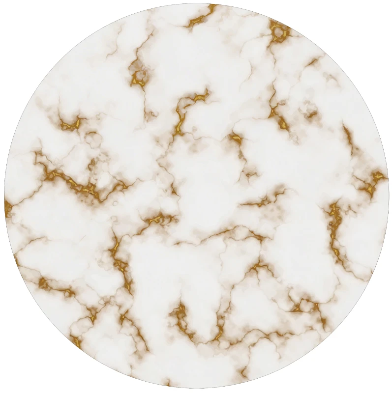 Yapışkanlı Desenli Yuvarlak Masa - Sehpa Kaplama (Model- 5)