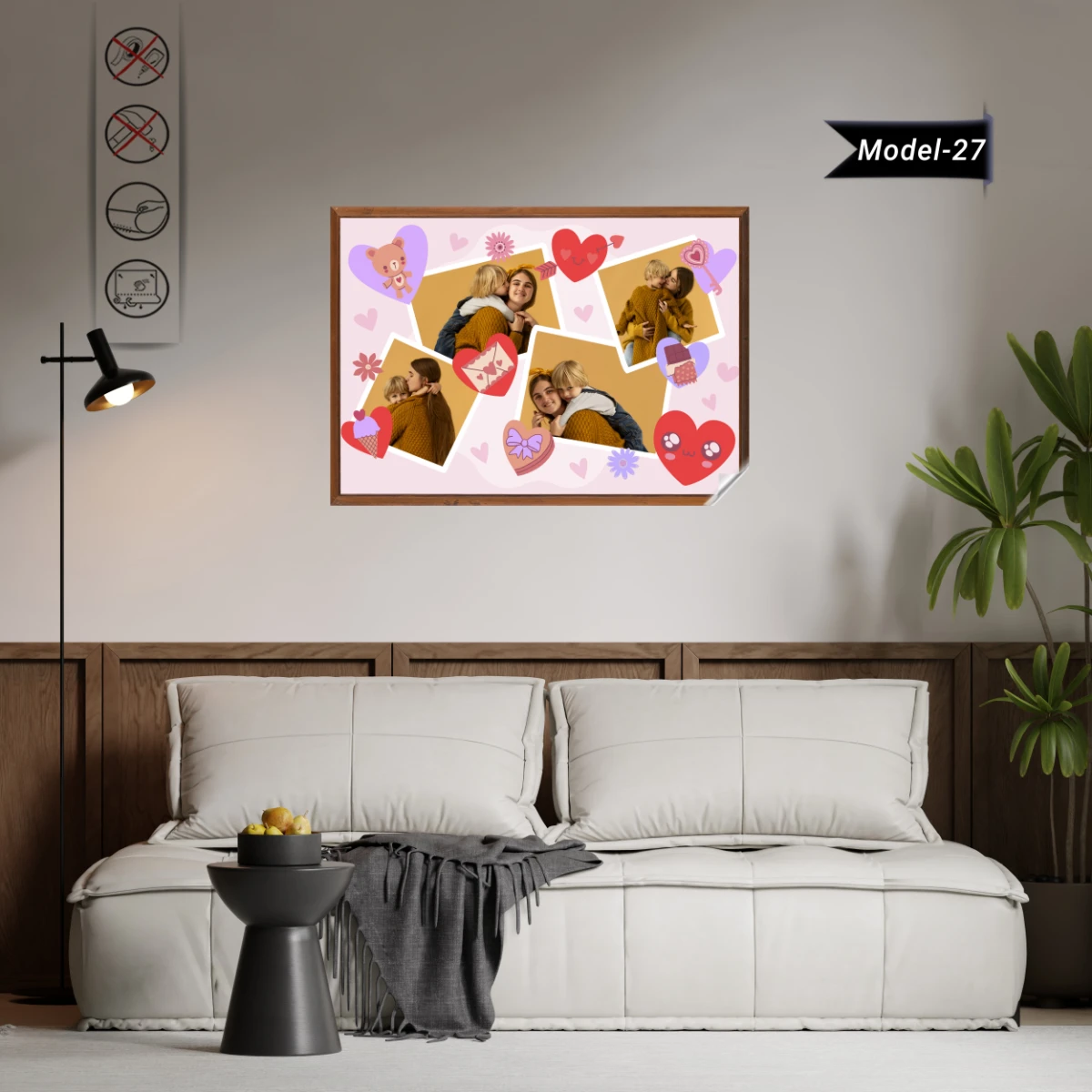 Anneler Gününe Özel Tablo - Poster Özel Gün ( Model -27)