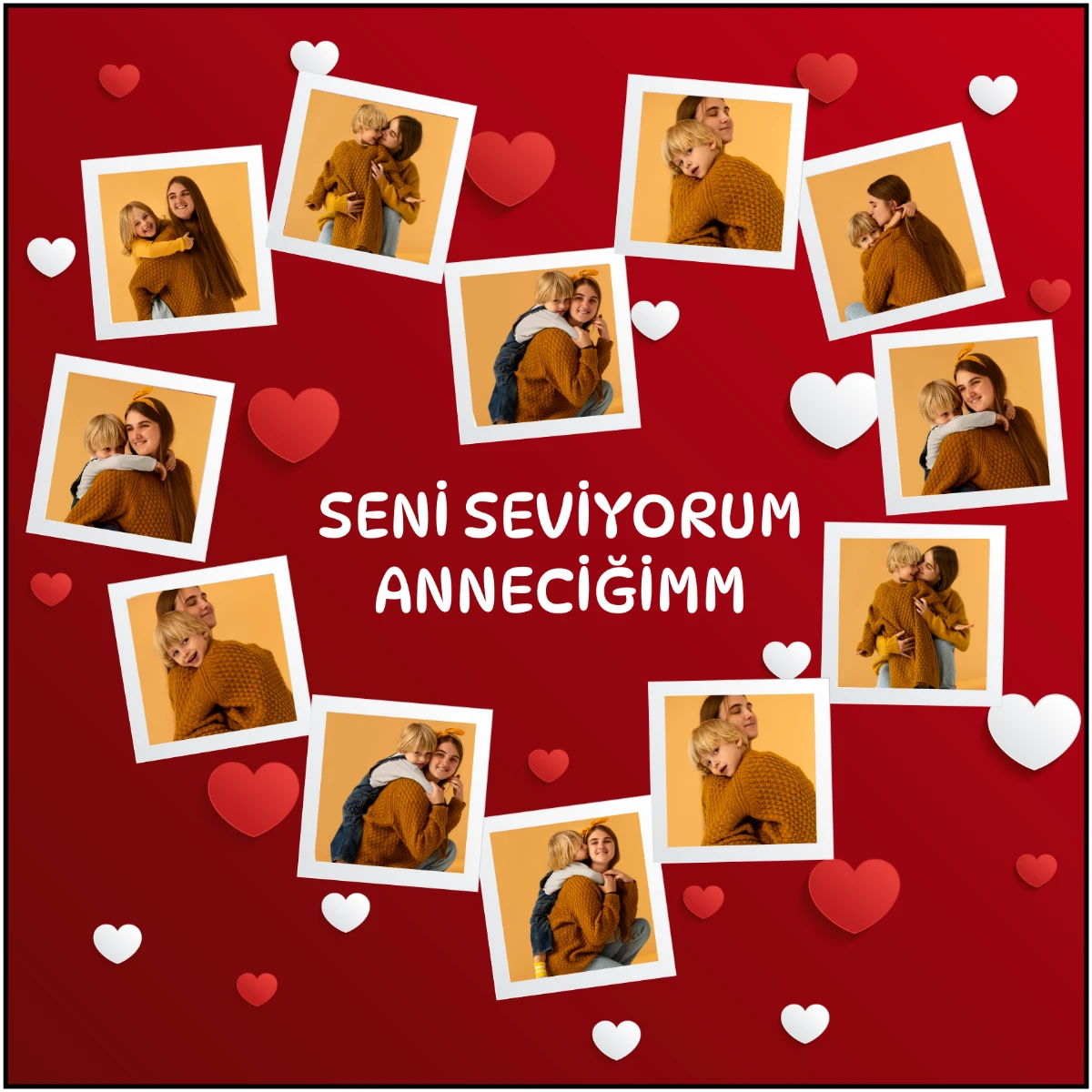 Anneler Gününe Özel Tablo - Poster Özel Gün ( Model -28) 