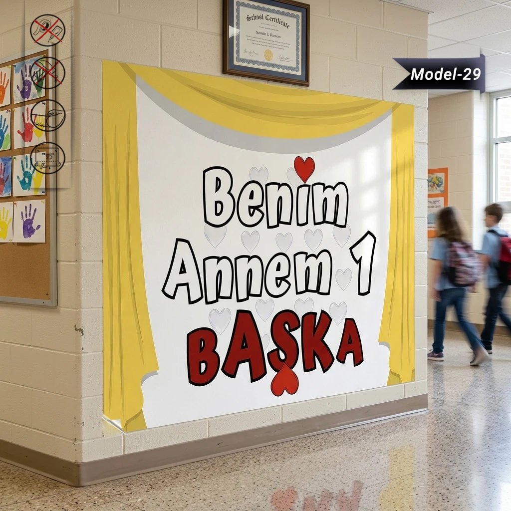 Anneler Gününe Özel Tablo - Poster Özel Gün ( Model -29)