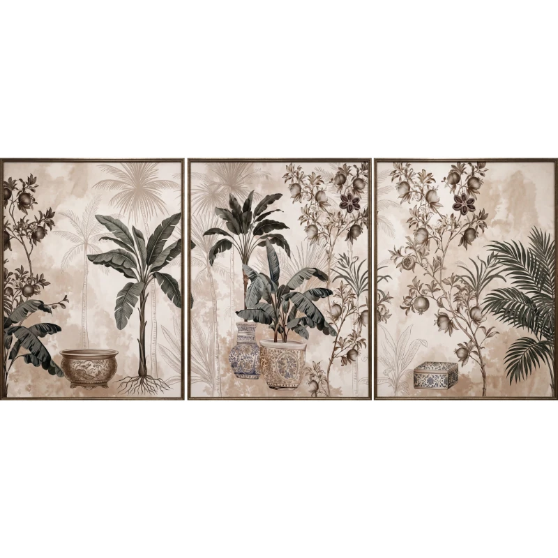 Statik Tutunma Özellikli Tablo - Poster Çiçek (Model- 85)