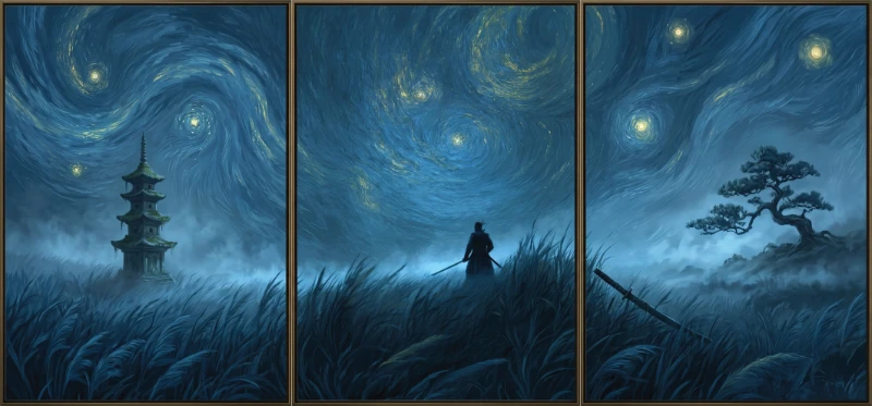 Statik Tutunma Özellikli Tablo - Poster Anime (Model- 6)